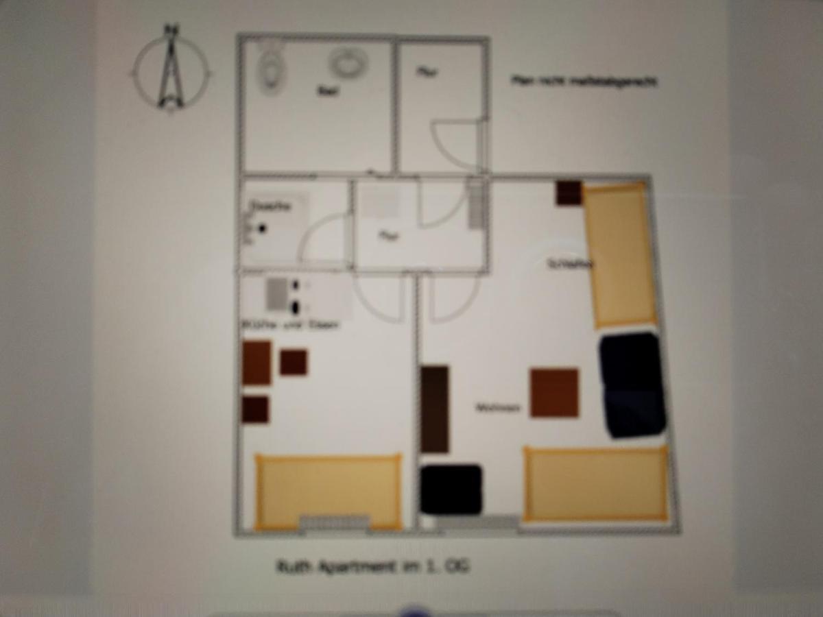 Ferienwohnung Rhede Im Og Kültér fotó