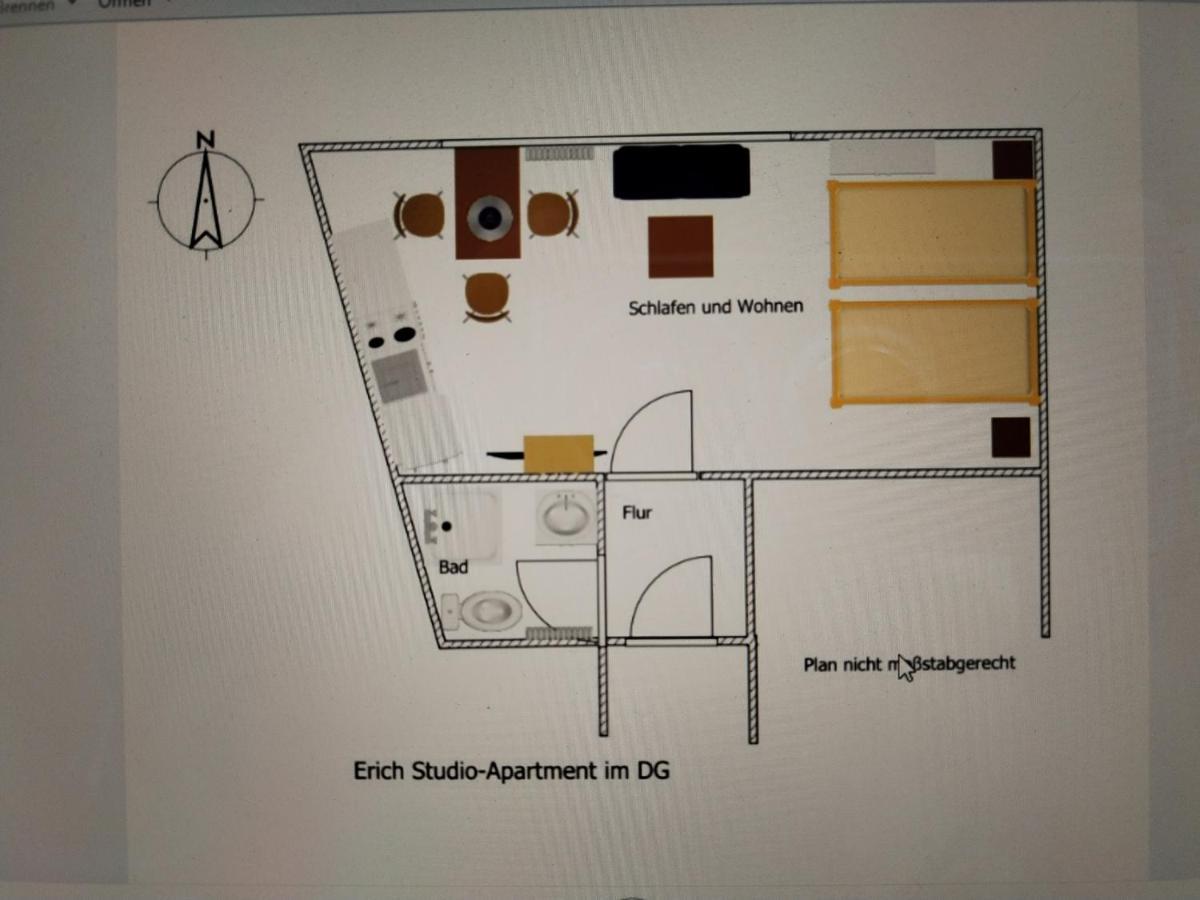 Ferienwohnung Rhede Im Og Kültér fotó